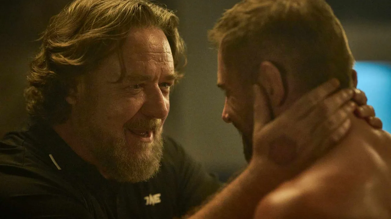 Russell Crowe coacht Daniel MacPherson in de MMA-film 'Beast' van Tyler Atkins