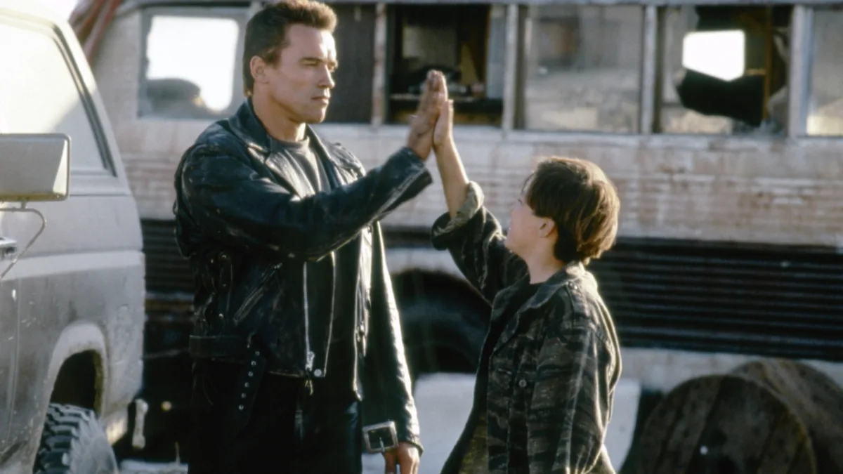Reünie van Edward Furlong, Linda Hamilton en Robert Patrick ter gelegenheid van 35-jarig jubileum van Terminator 2: Judgment Day
