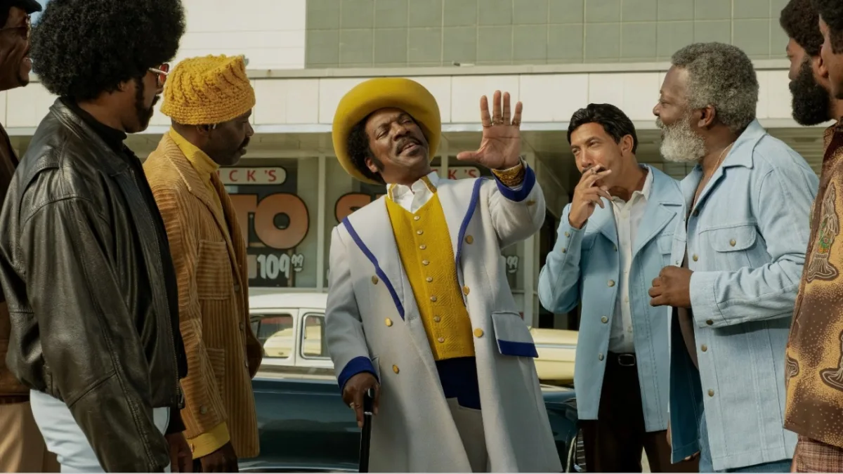 Eddie Murphy schittert in de biografische komedie Dolemite Is My Name op Netflix